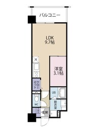 エアポート博多ワードの物件間取画像